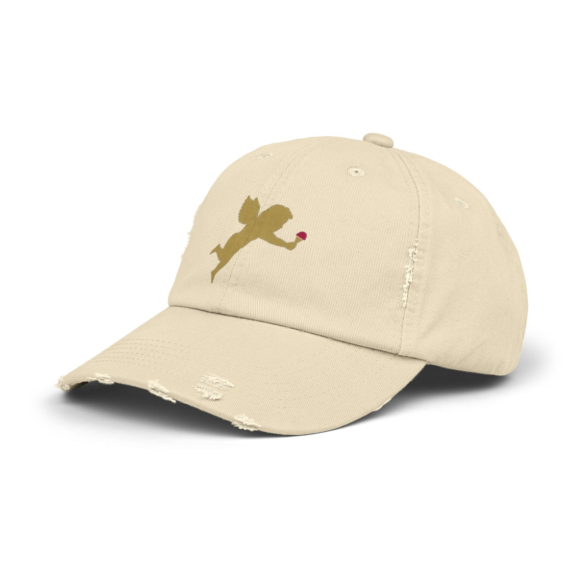 Rococo Unisex Distressed Cap with Cherub Design – Rococo Ice Cream